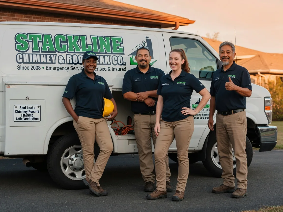 Chimney flashing repair company in Yolyn, WV